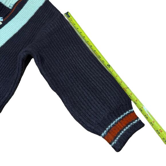 Scotch And Soda Men's Color block Cardigan Retro Varsity XL Preppy Prep - Picture 10 of 10